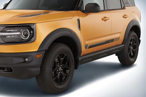 Descubre Accesorios Ford Bronco en CA, Guardabarros Airdesign Set de 4, Negro Mate